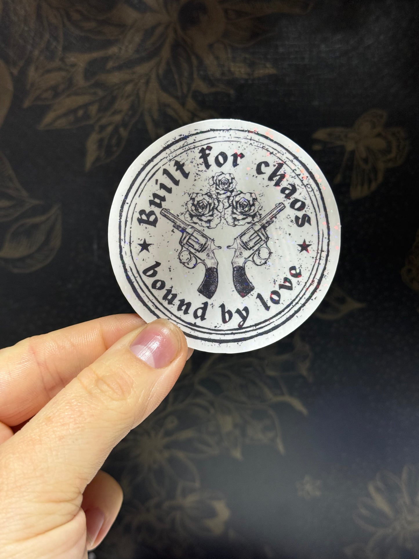 Built for chaos sticker