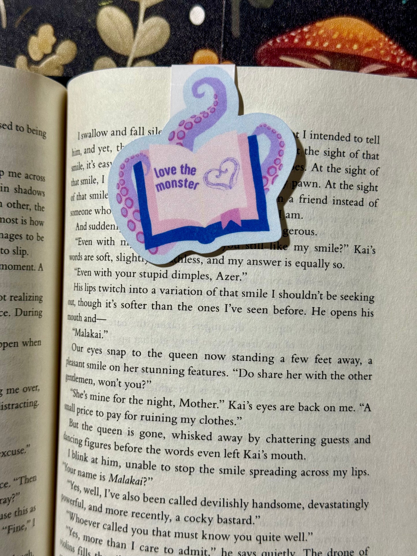 Monster magnetic bookmark