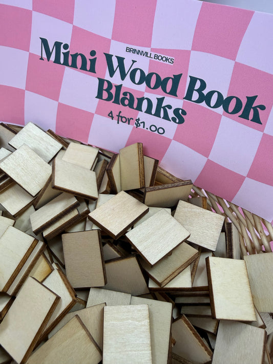 Mini Wood Blanks 4 for $1