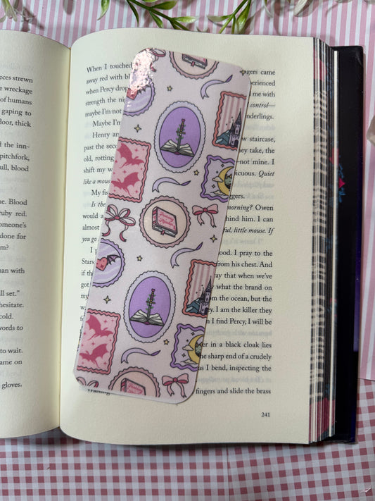 Romantasy frame bookmark