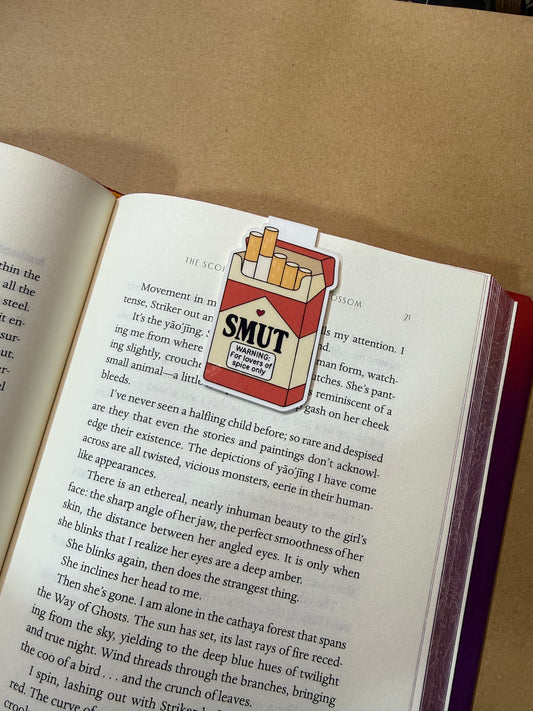 Smut Cigs Magnetic Bookmark