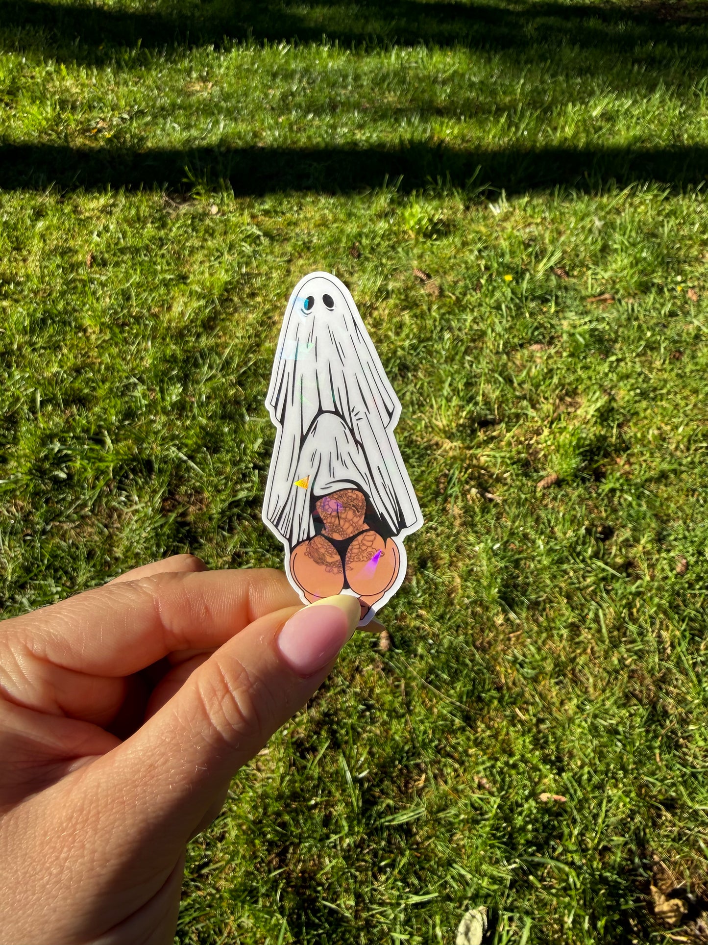 Ghosty BJ sticker