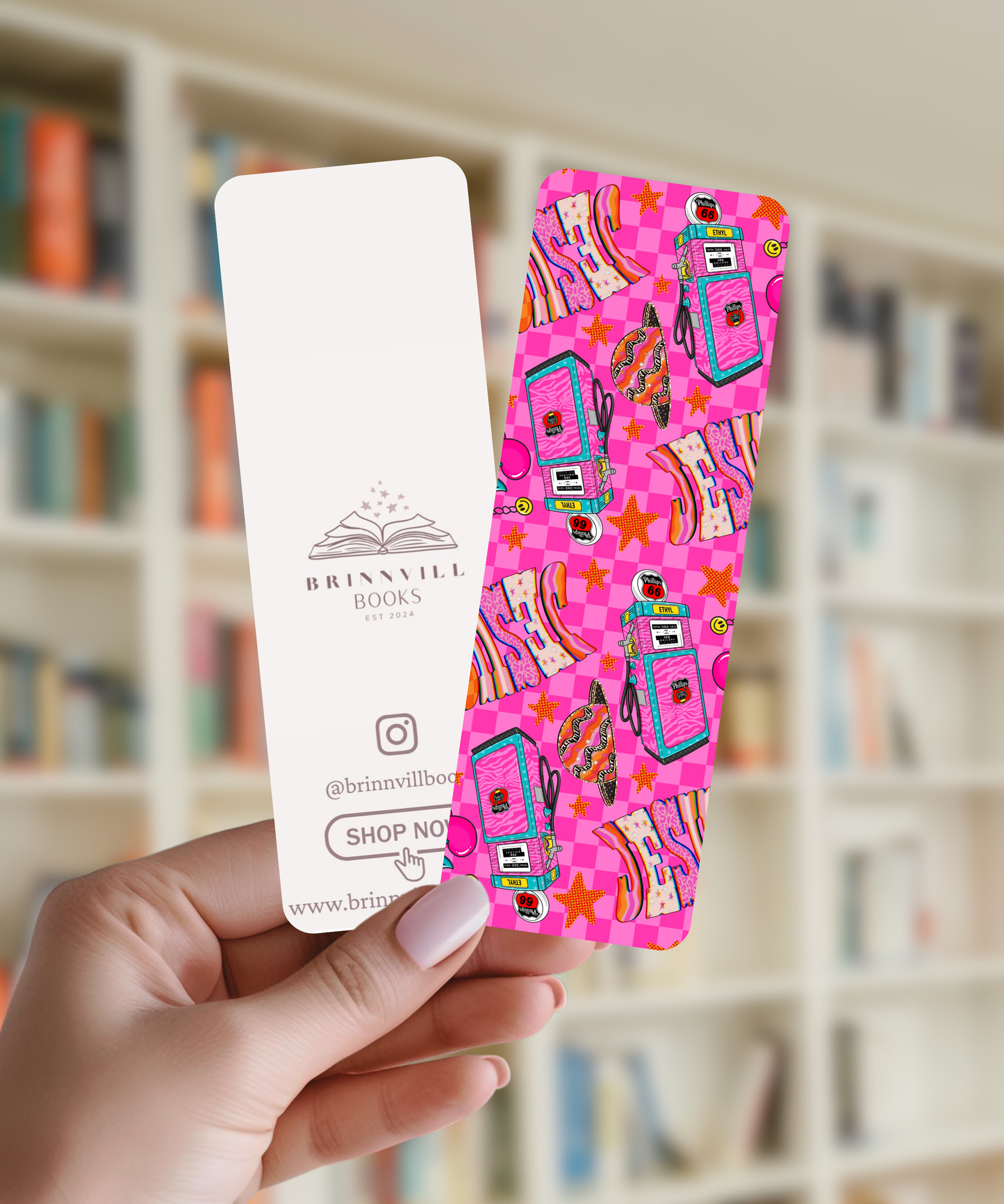 Retro Jesus Bookmark