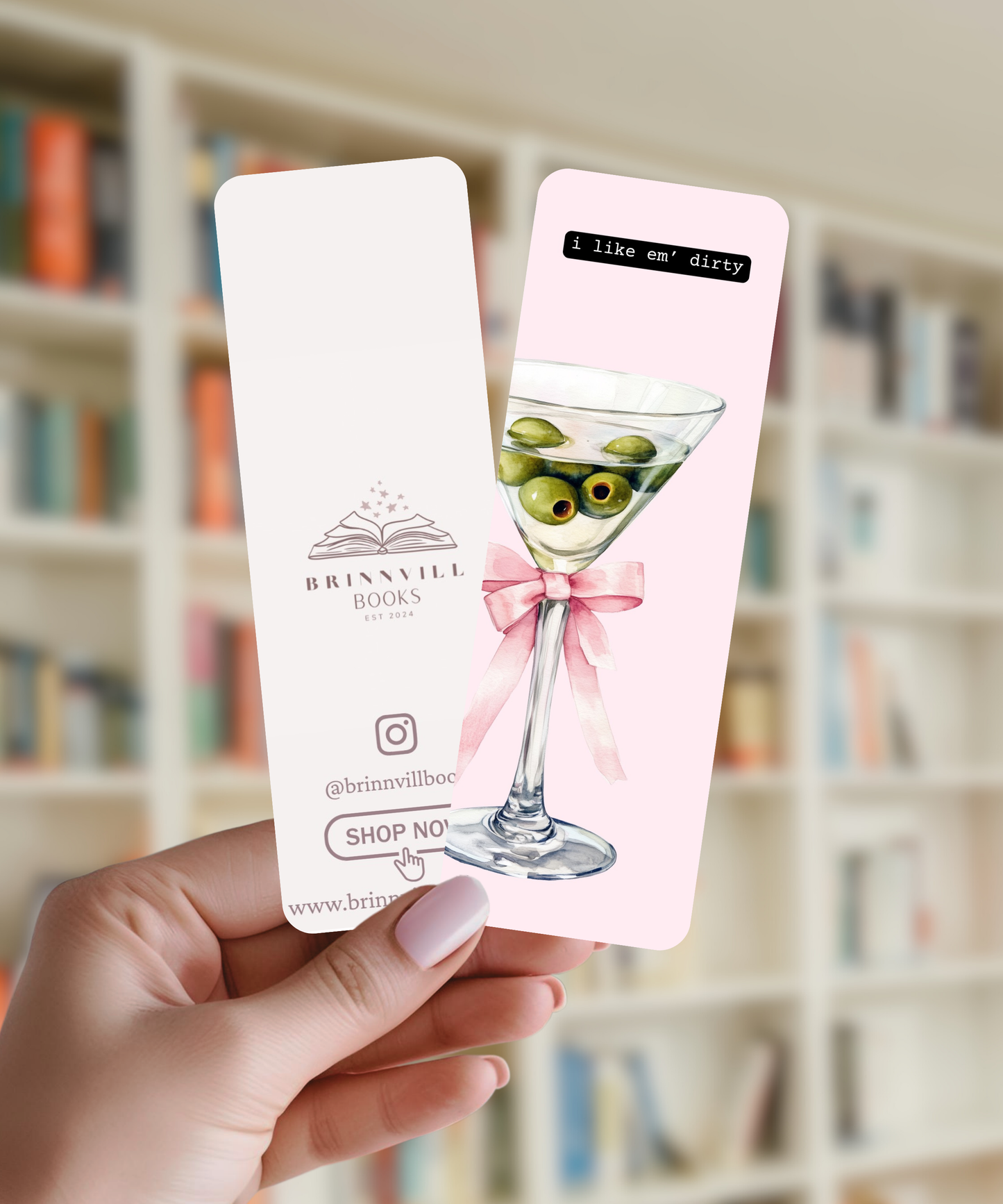 Dirty Martini Bookmark