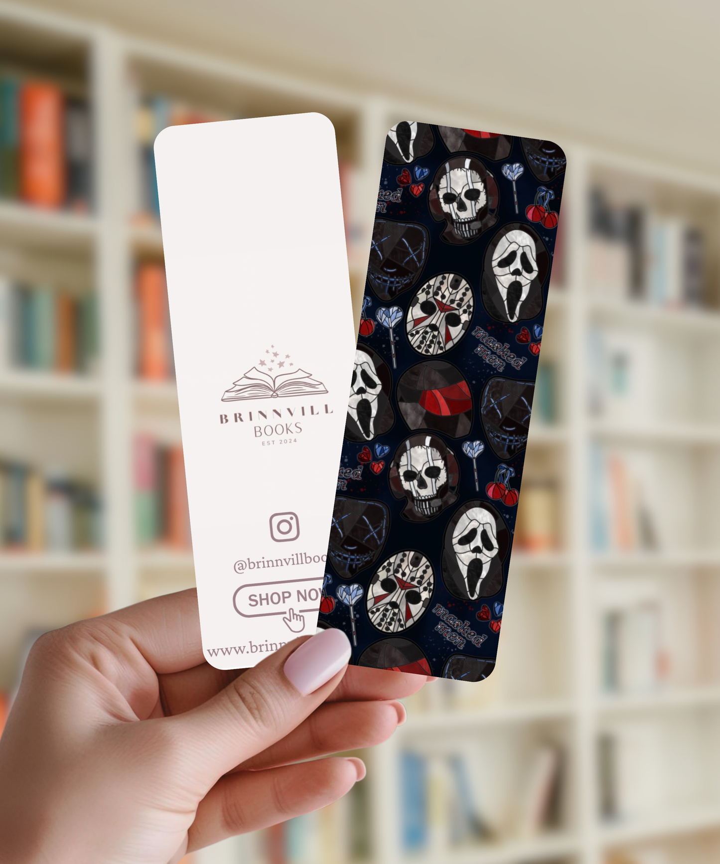 Masked Men Bookmark