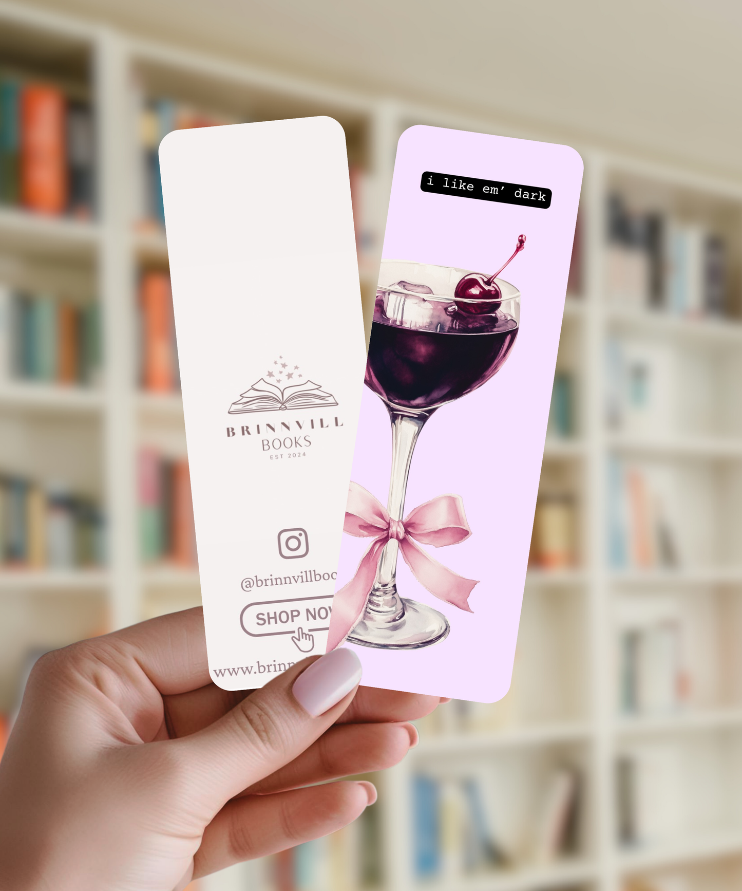 Dark Wine Bookmark