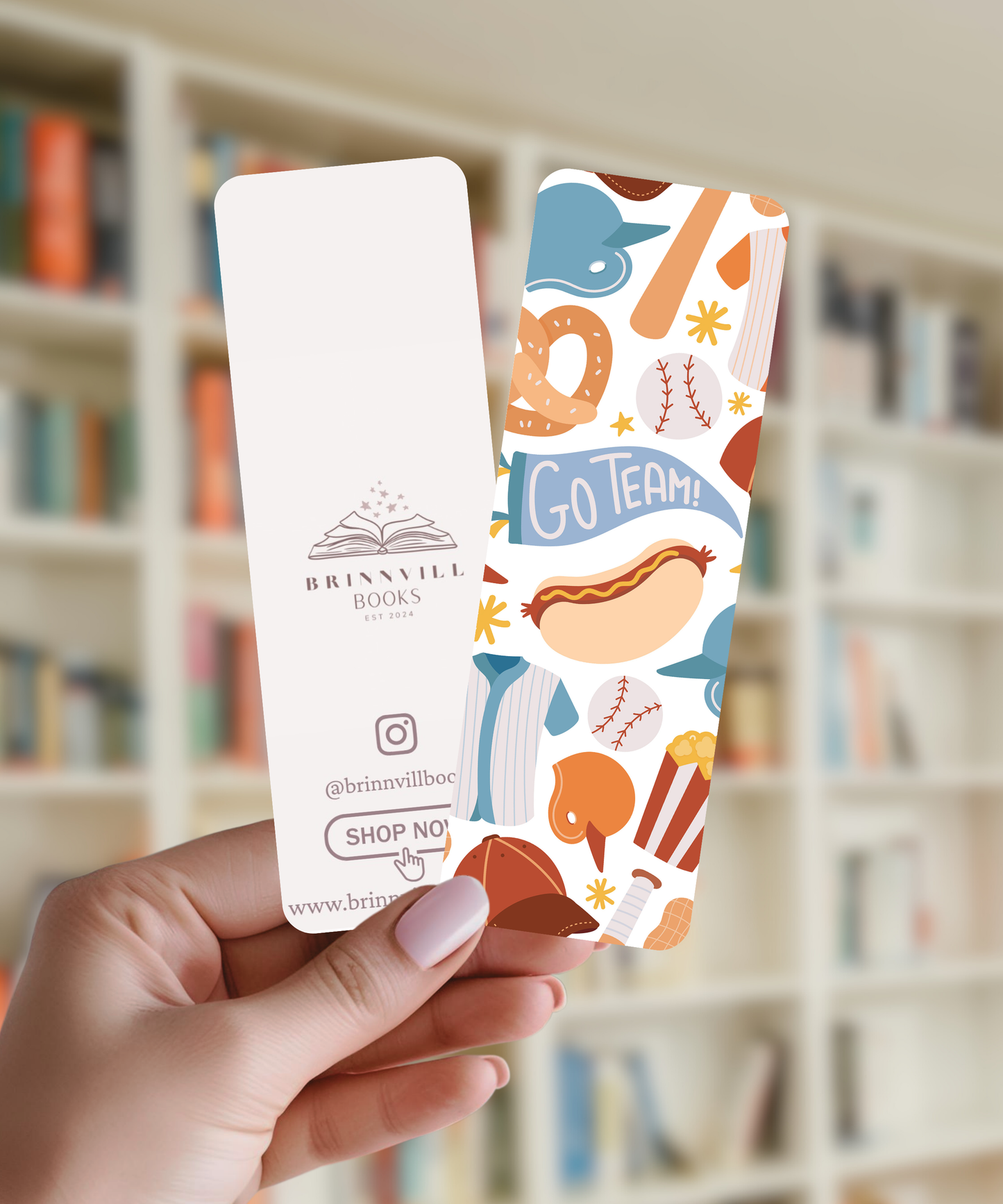 Baseball Season Bookmark