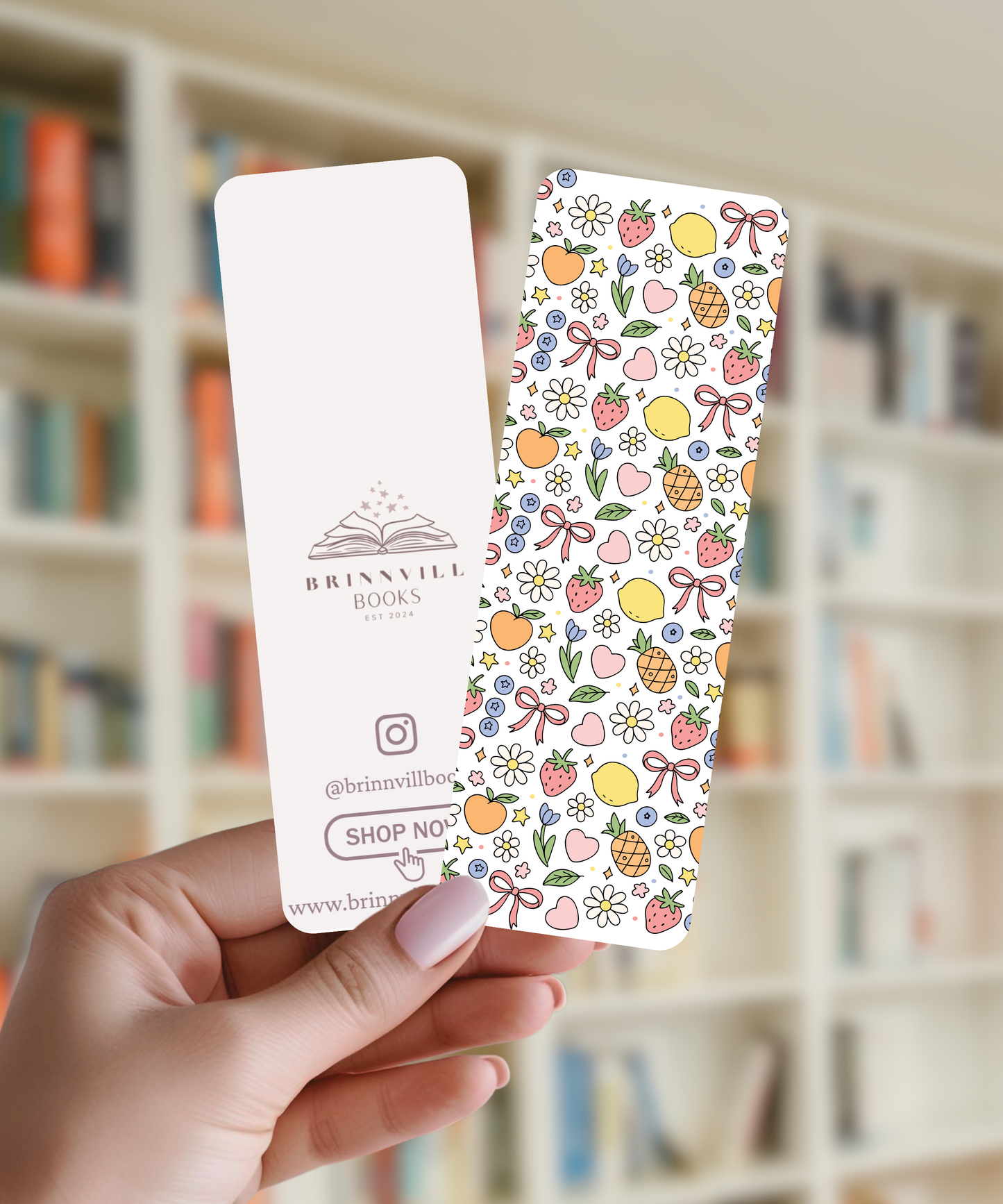 Summer Fruit Bookmark