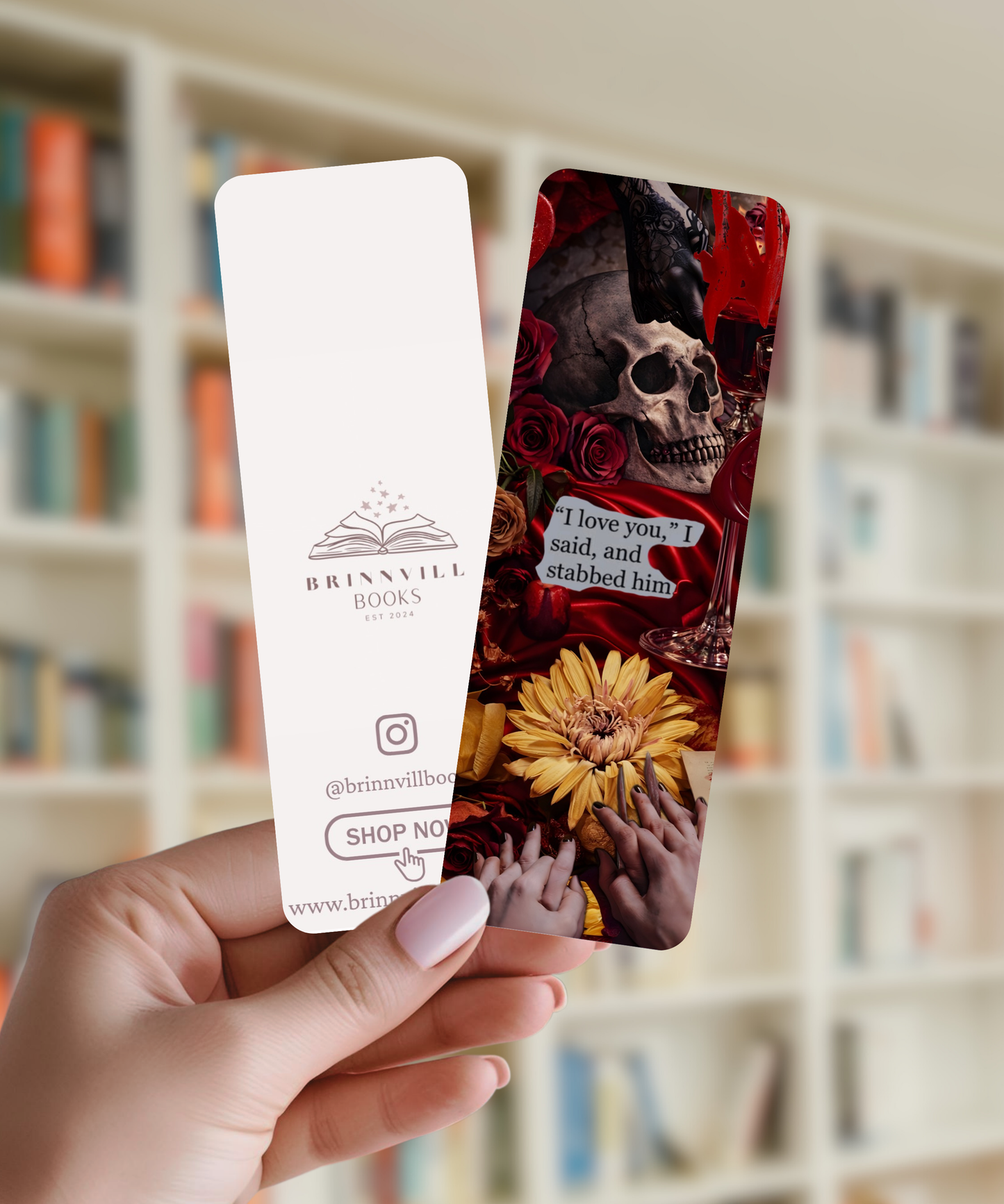 Dark Romance Bookmark