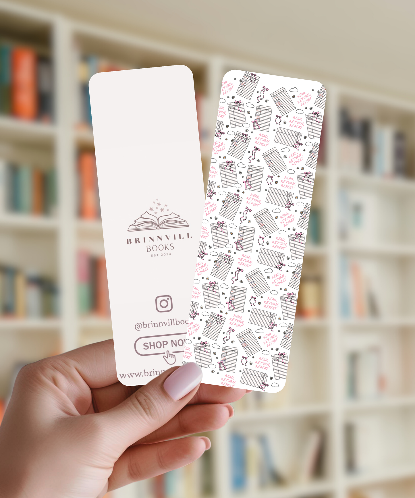 Read, Return, Repeat Bookmark