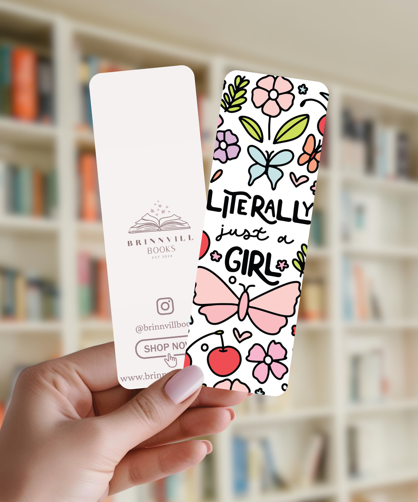 Just a girl Bookmark