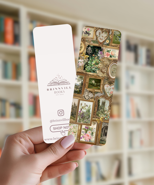 Floral Frame Bookmark
