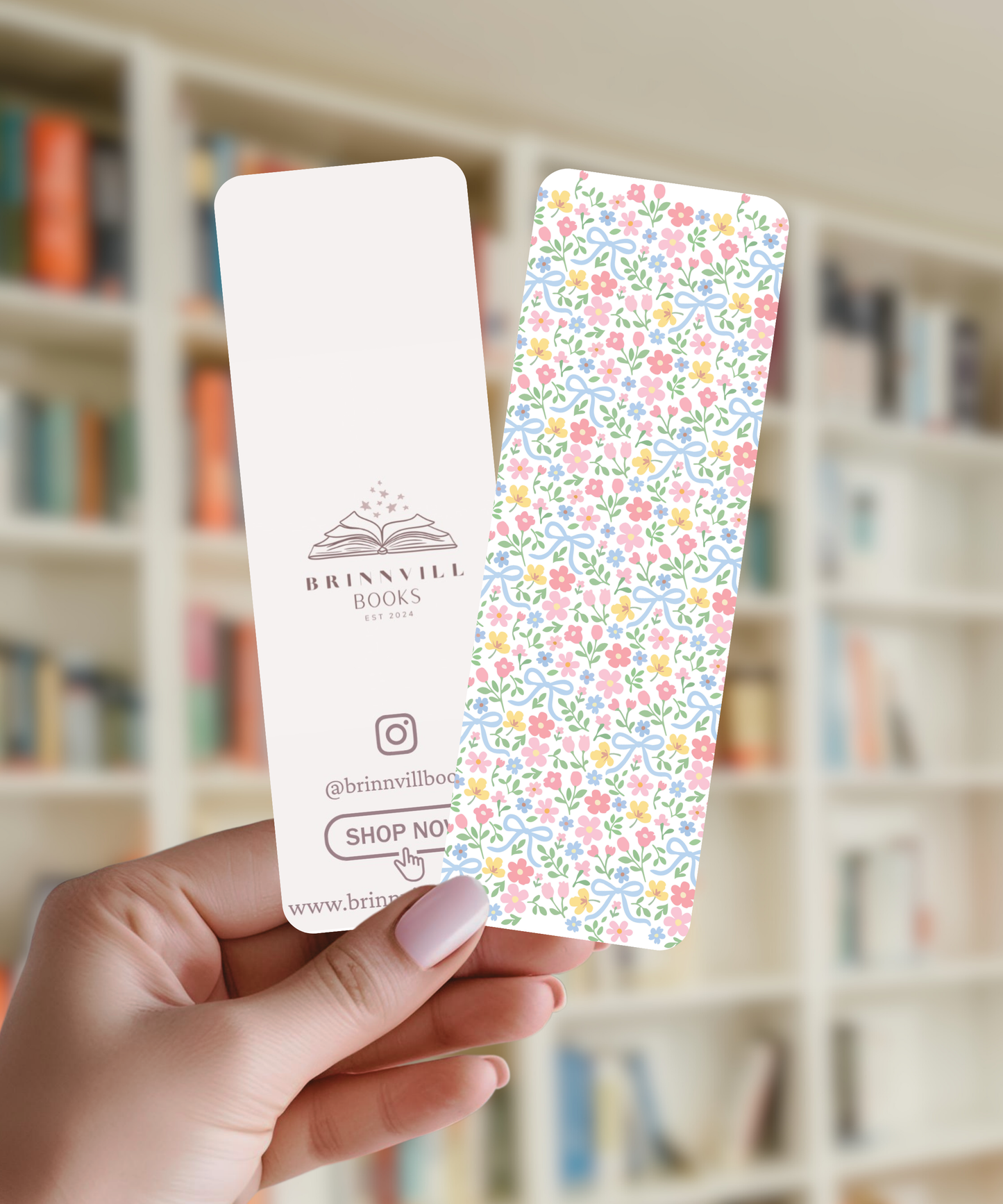 Spring Florals Bookmark