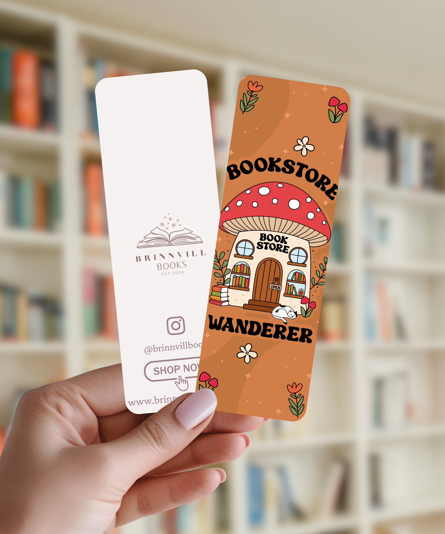 Bookstore Wanderer Bookmark