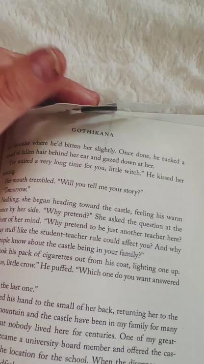 Violent little thing magnetic bookmark