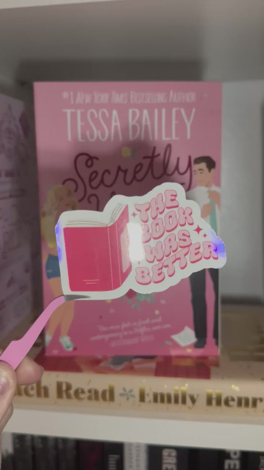Book was better sticker